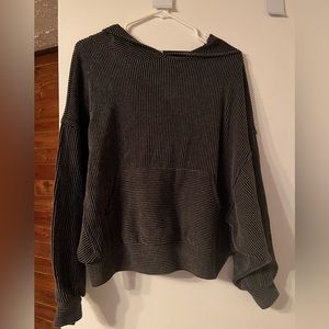 STYLISH SPLENDOR CHARCOAL HOODIE